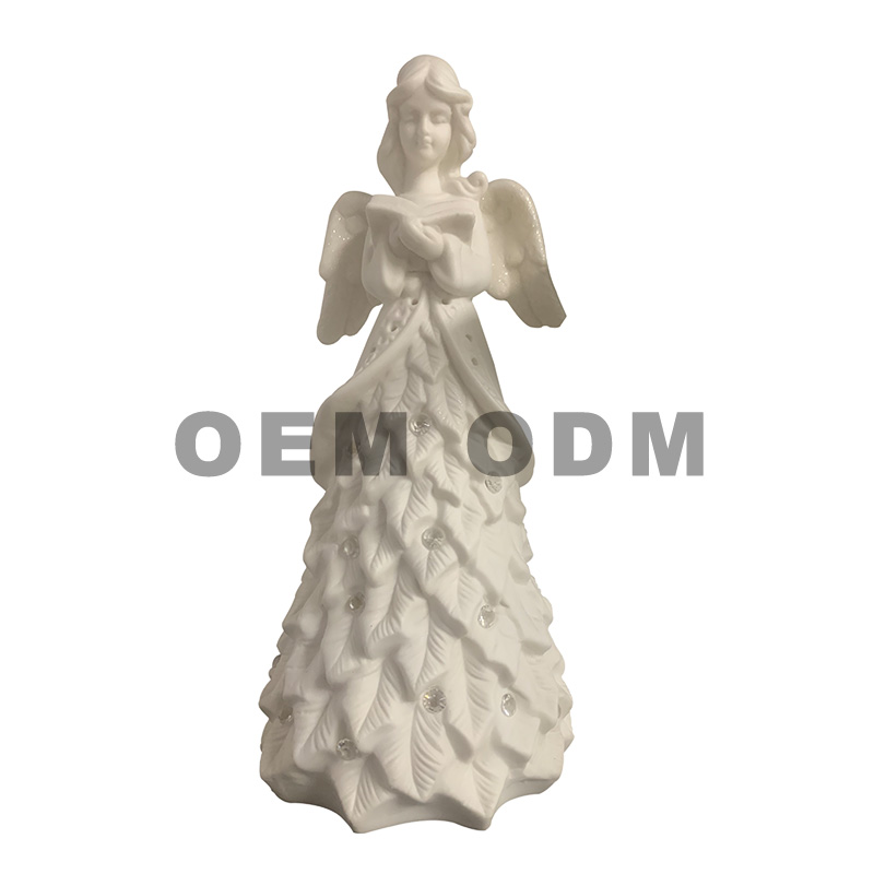 artesanato de anjo para o natal