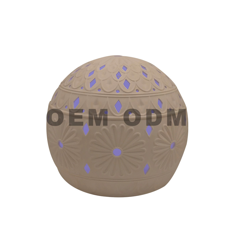 Enfeites de cerâmica led